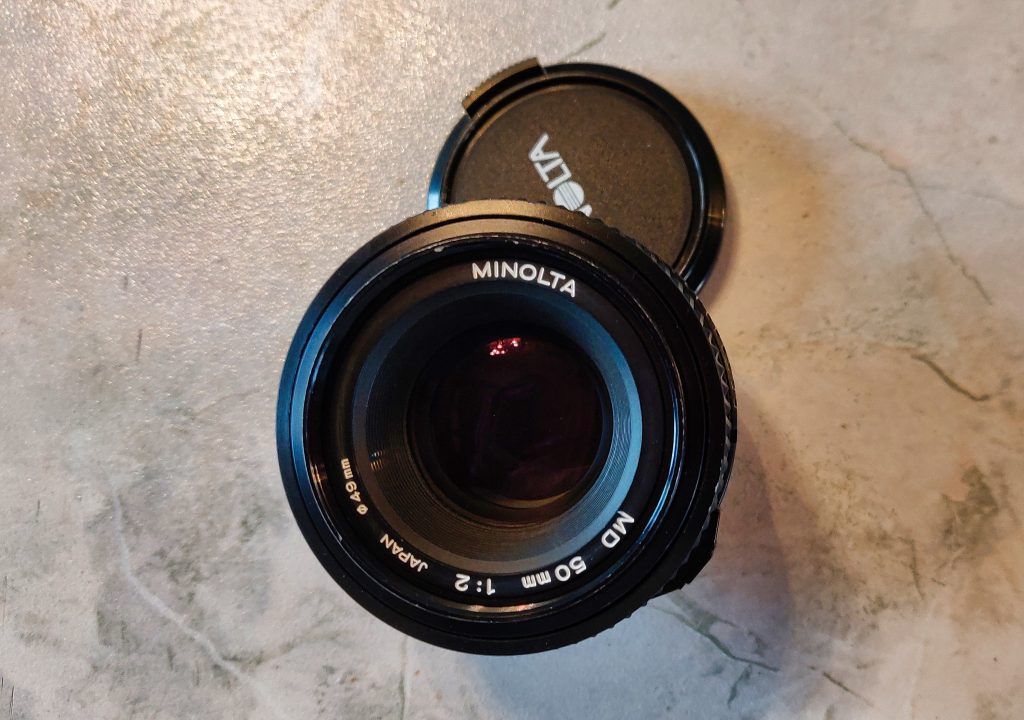 Vintage Lens, Minolta 50mm F2.0