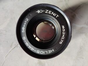 Helios 44M-6, Front lens