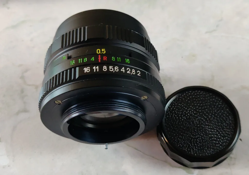 Helios 44M-6, 58mm F2.0 - Rear lens